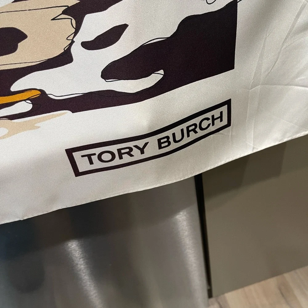 Tory Burch Silk Scarf - Picture 3 of 4